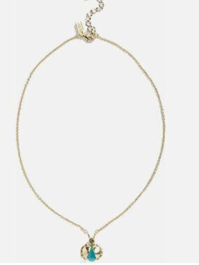 Kate Spade Ladybug Necklace lady bug chain turquoise Unwanted Visitor